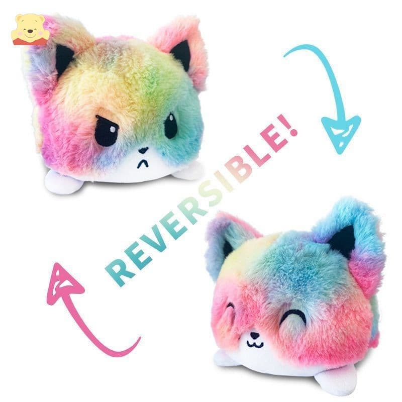 Brinquedo de Pelúcia Reversível para Gatos - Atacado