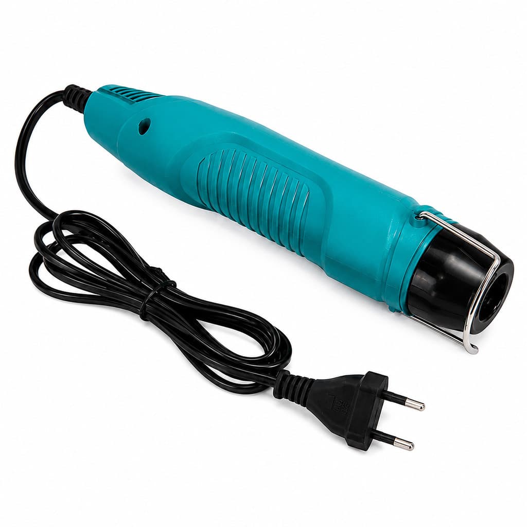 Mini Pistola de Ar Quente 110V Portátil 320W 350°C – Multiuso para Artesanato e Manutenção