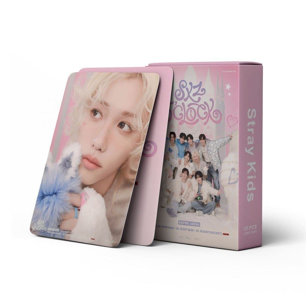 Kpop 55 Pçs/Set Stray Kids Lomo Cartões Meninos Photocards Straykids Cartão Fotográfico Postal Para Coleção De Fãs
