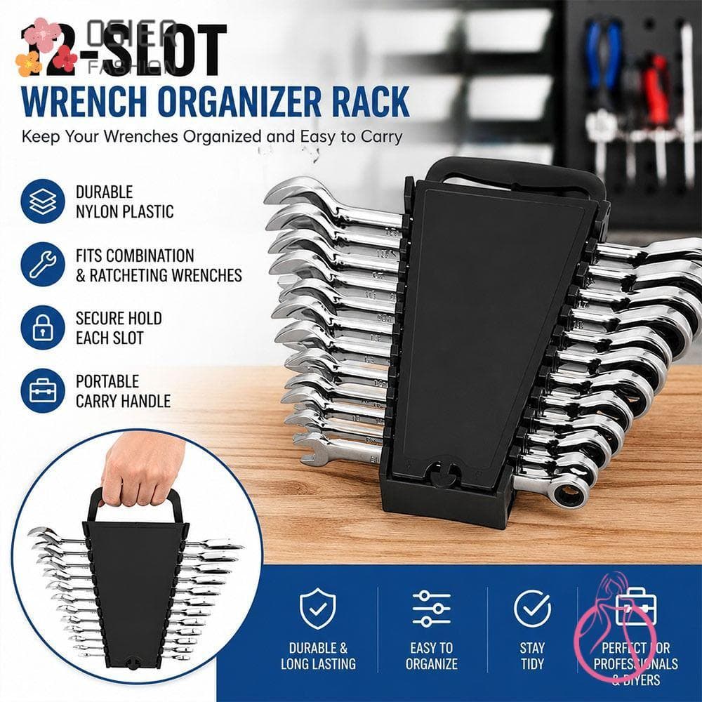 Suporte De Armazenamento De Chave OSIERFASHION , Com Alça De Transporte , Slots Individuais , Rack Organizador