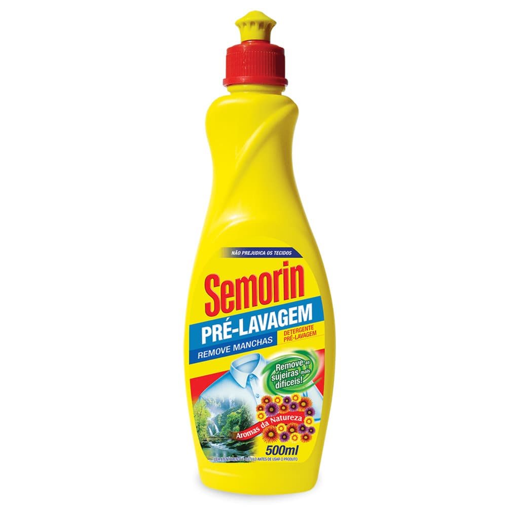 Pré Lavagem Aromas da Natureza 500ml - Remove Manchas Difíceis sem Agredir Tecidos