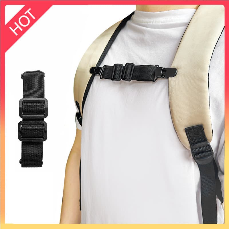SCB-Nova Mochila Com Fivela Fixa De Ombro Antiderrapante Adulta Calças Alça