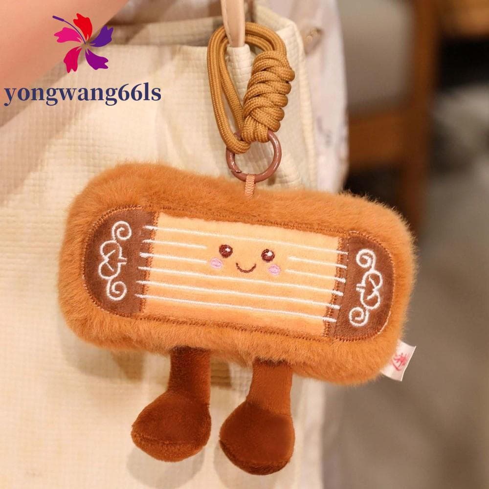Chaveiro De Brinquedo De Pelúcia De Instrumento YONGWANG , Pingente De Boneca De Cítara Chinesa Kawaii Recheado , Confor