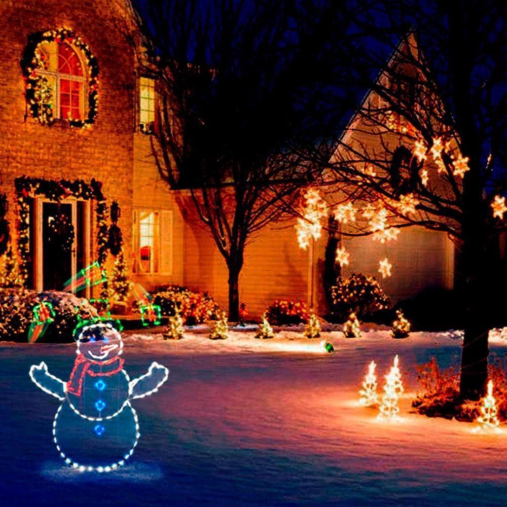 LICAUV Luz Decoração Jardim Ferro Forjado Luminoso Quadro De Luta De Bola De Neve