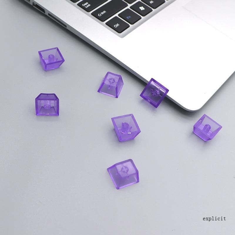 Exp Matte Mattes Transparents Keycaps Original PC Para Mecânico