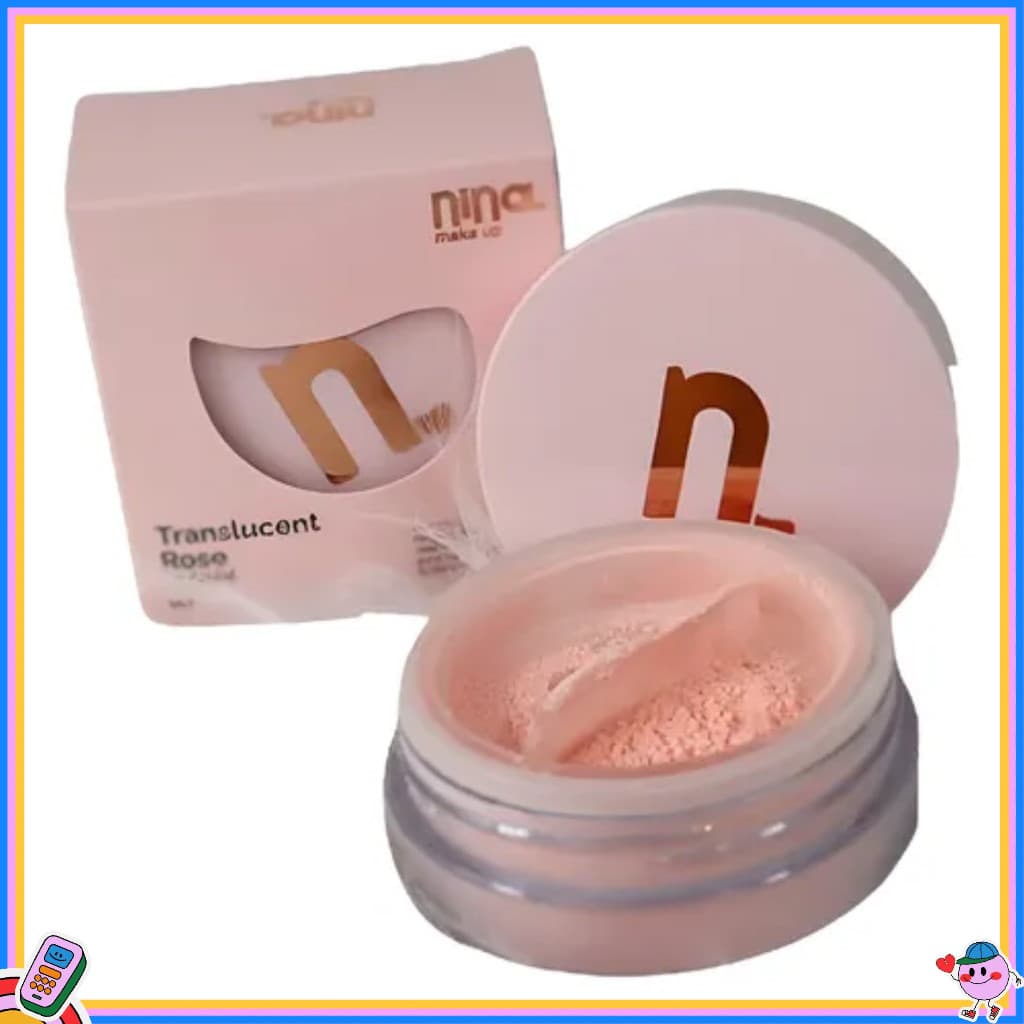 Pó Translucent Rose - Nina Make Up