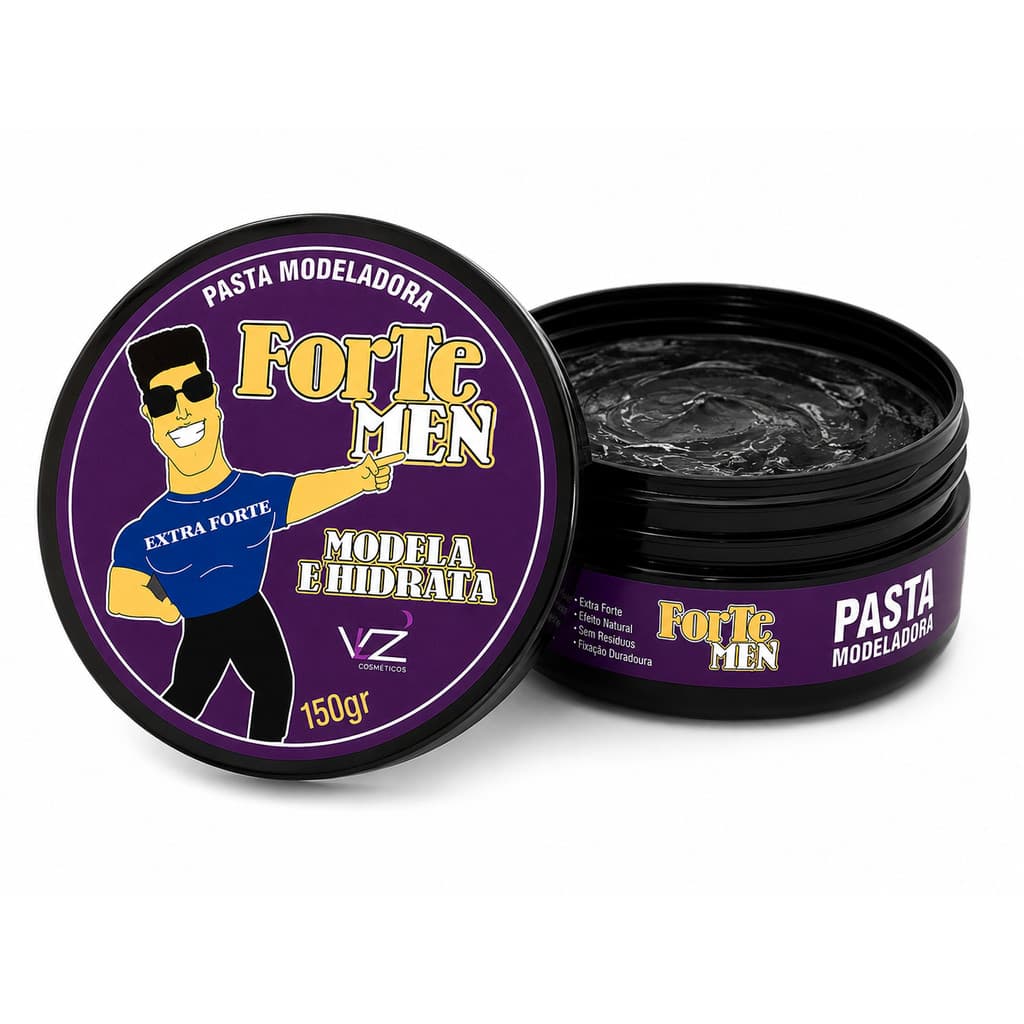 Pasta Modeladora Uva Forte Men VLZ 150gr