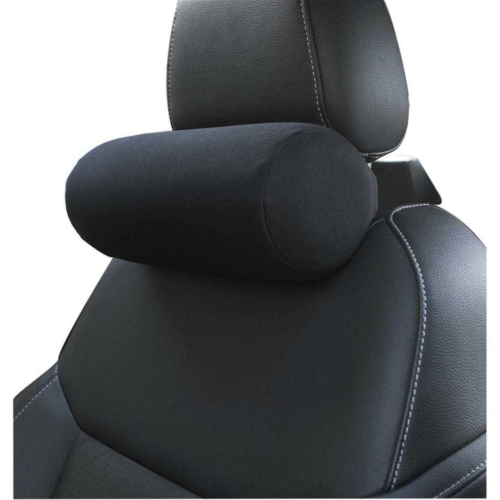 Almofada de Pescoço para Carro ALIBO em Espuma de Memória com Alça Ajustável, Suporte Cervical Redondo Macio para Encost
