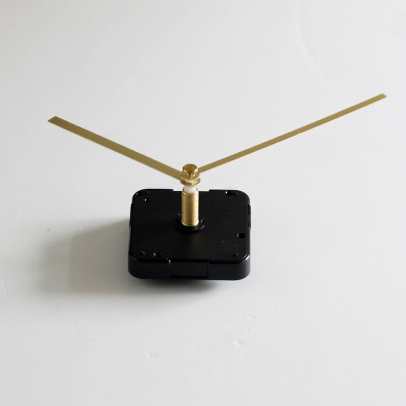 Criativo mármore ouro cobre agulha relógio de parede Taiwan movimento sol longo eixo relógio ponteiro acessórios hora mã