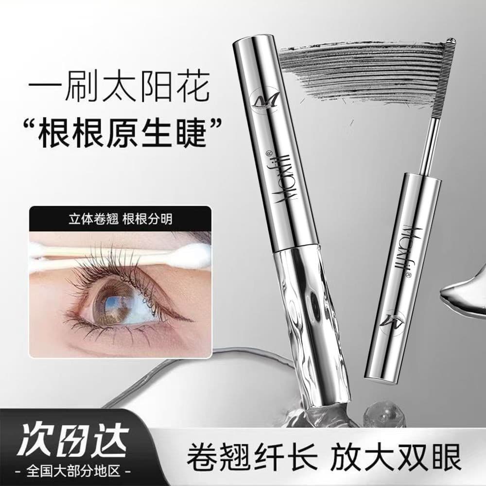 Maxfit Maxfit Pole Mascara Curling Estilo de longa duração de secagem rápida à prova d'água sem manchas Cabeça de escova