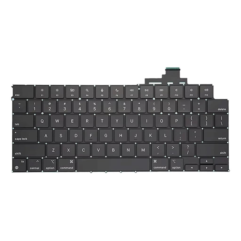 Teclado Para Macbook Air 15 A2941 M2 2023 Preto
