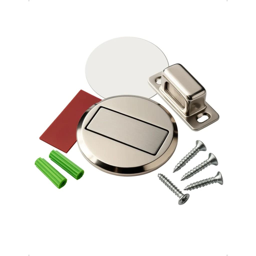 Trava Porta Magnético Inox Prendedor Fixador Segurador Imã