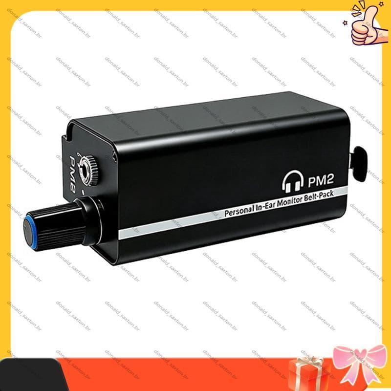 [Rápido D] PM2 Mini Amplificador De Fone De Ouvido Clipe De Montagem XLR/6.35MM Conversor De Interface De Áudio Adaptado