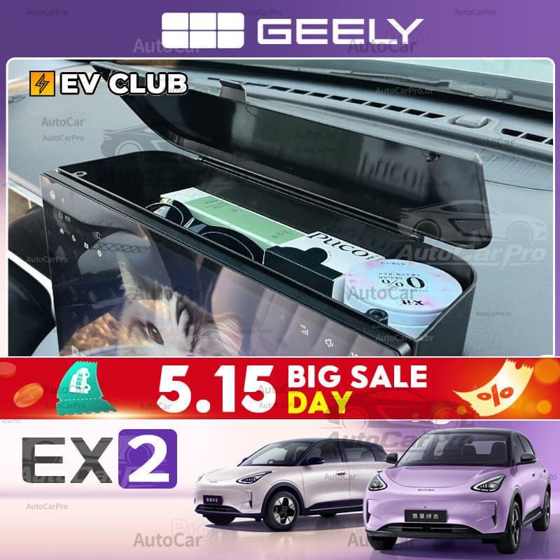 Geely EX2 [2026] Caixa de armazenamento Display Caixa de armazenamento traseira Caixa de armaze