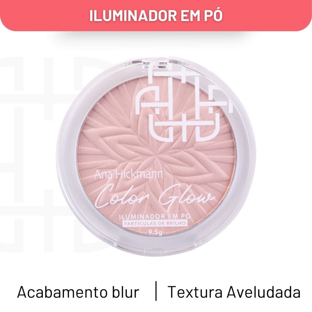 Iluminador Highlighter Color Glow Nicole Ana Hickmann