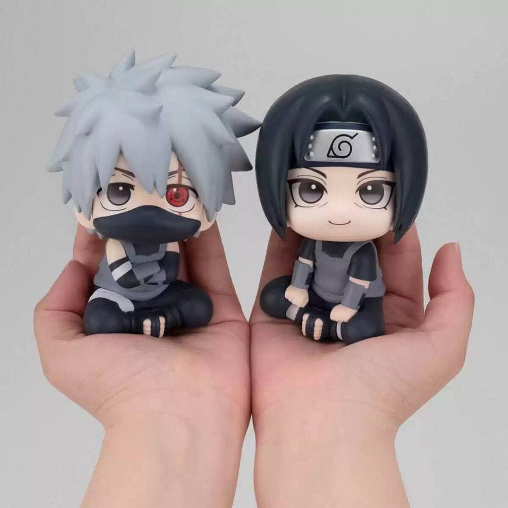 2026 novo produto sombra Ninja figura Q versão Kurobe Kakashi Itachi lookup boneca mercadoria Anime decoração presente26