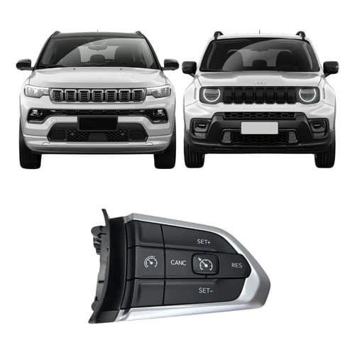 Botão Multifuncional Volante Compass Renegade 2022-2024