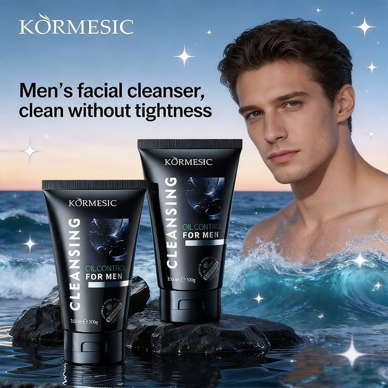 Loção De Limpeza Facial Médica Masculinafacialcleanserkormesic Cuidados Prontos 0GN3