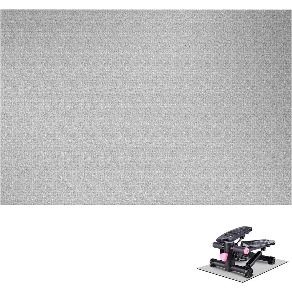 Tapetes para Mini Stepper, Tapete Duplo Antiderrapante para Exercícios de Pernas com Elíptico, Tapete para Máquina Elípt