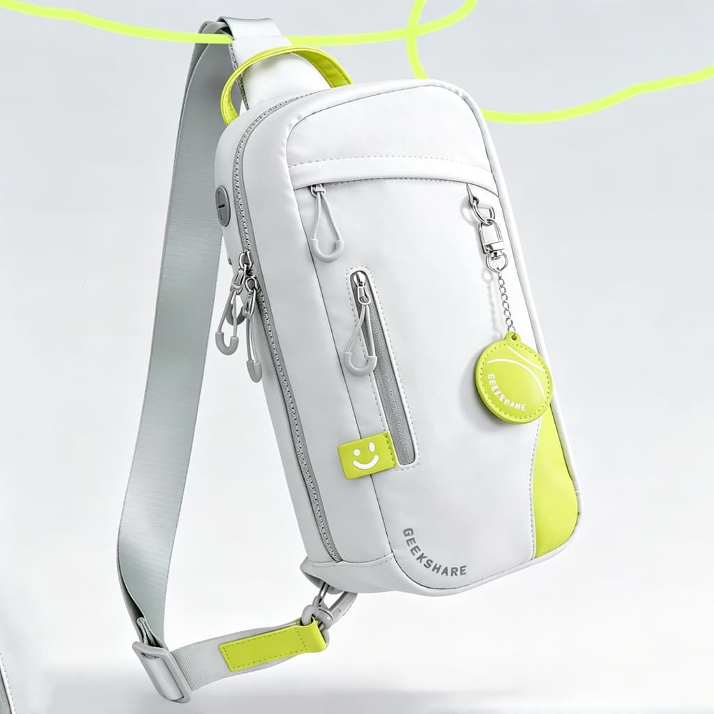 Bolsa De Peito Para Jogos À Prova D'água Nintendo Switch/OLED/2 , Mochila De Ombro Crossbody De Grande Capacidade Acessó