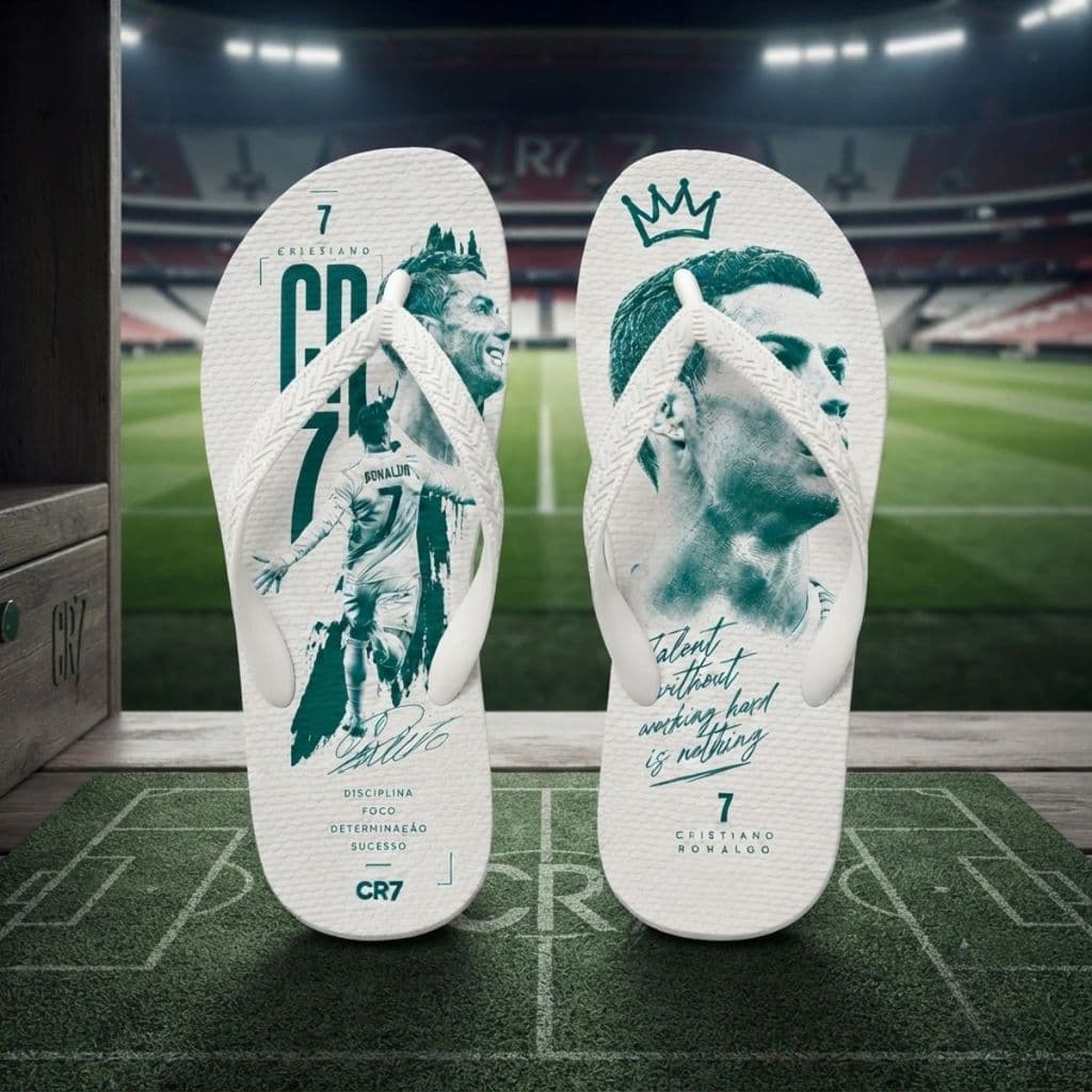 Chinelo Masculino CR7 Crown