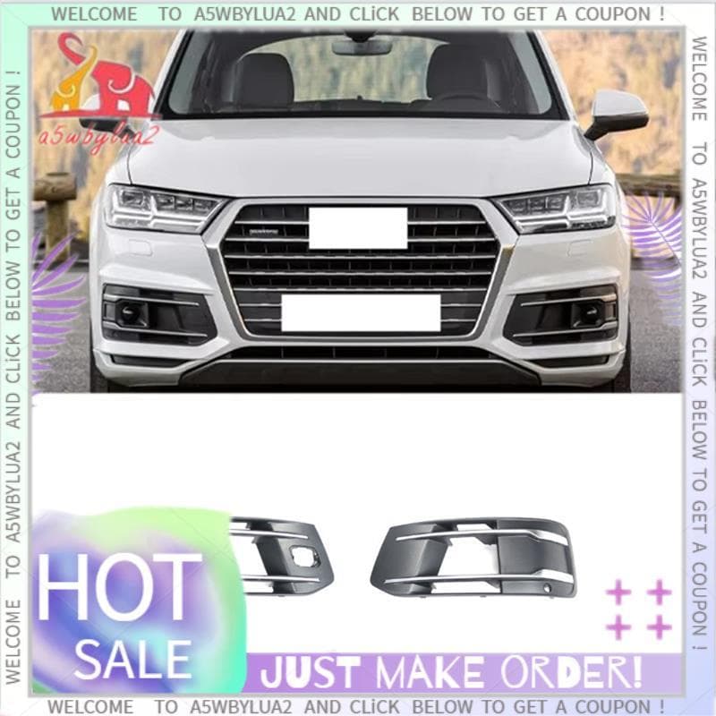 Acessórios Amortecedor Dianteiro Luzes De Nevoeiro Grade Grill Capa Para Q7 2016-2019 Parte Números 4M0807681T 4M0807682