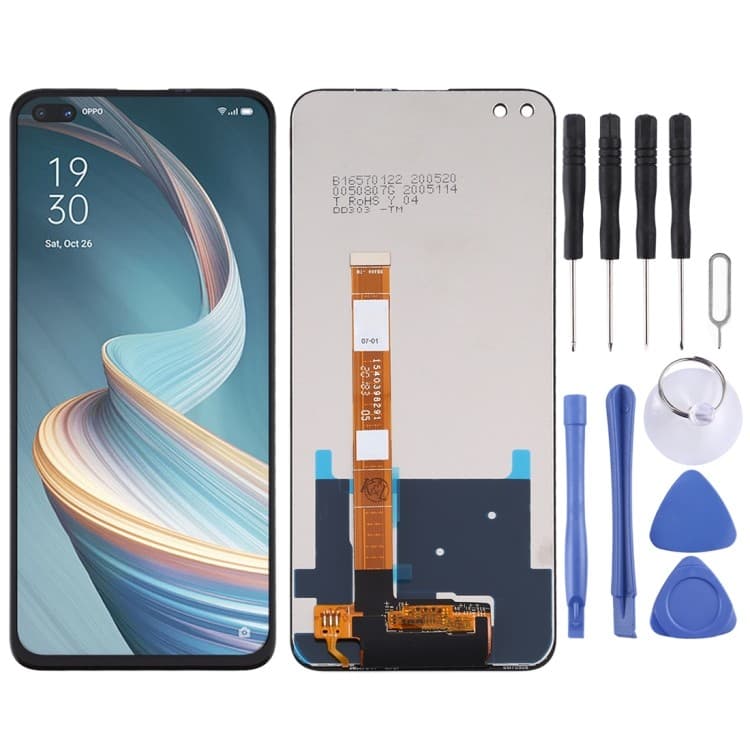 Tela LCD Em Estoque Pronto E Conjunto Completo De Digitalizador Para OPPO Reno4 Z 5G CPH2065