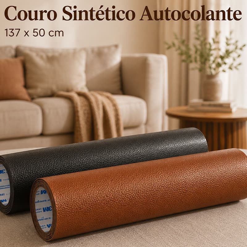 137x50cm Couro Sintético Autocolante Reparo Revestimento Para Sofá Cadeira Carro