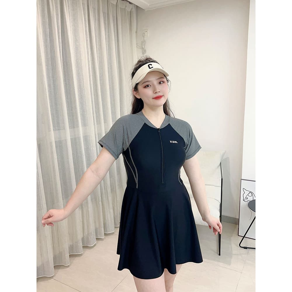 Taoyao maiô feminino Retro estilo esportivo saia de uma peça estilo primavera quente piscina dedicado estudante conserva