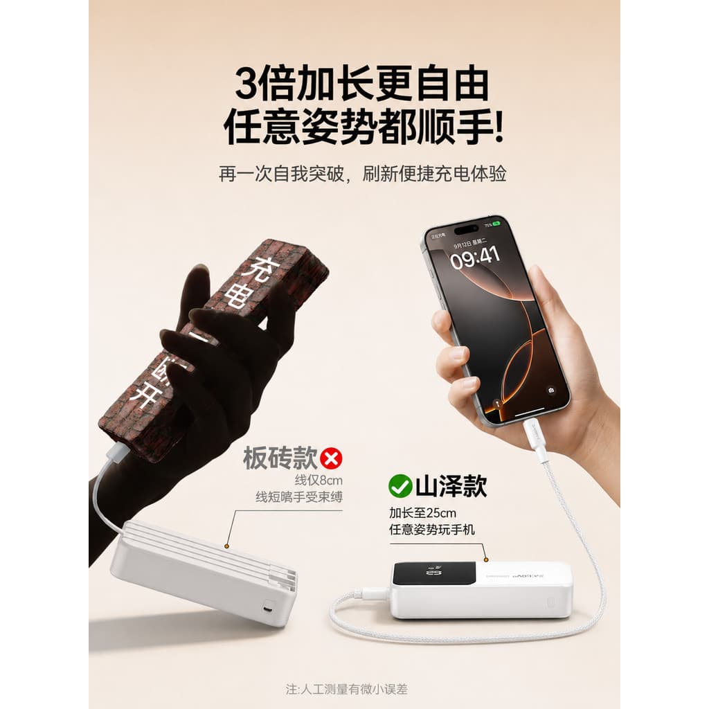 Cabo de dados de tesouro de carregamento Yamazawa 17 versão curta adequado para Apple 16 Huawei iPhone14 Dual-Head Type-
