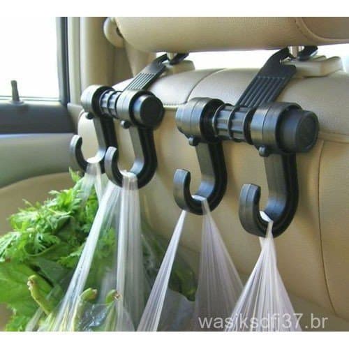 1 Pç Gancho Organizador Universal para Banco Frontal / Encosto de Cabeça de Carro/ Sacolas
