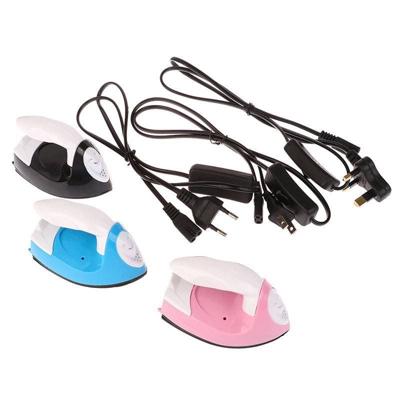 qo Mini Ferro Artesanal Elétrico Portátil Prático Prensa Térmica Diy Pequeno Para Engomar Roupas Eletrodomésticos De Lav