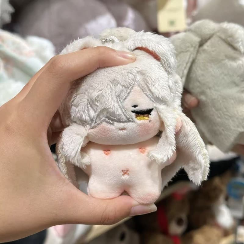 Honkai: Star Rail Jing Yuan - Chaveiro de Pelúcia Mini de 10cm, Boneco de Algodão Fofo, Pingente de Personagem de Jogo,