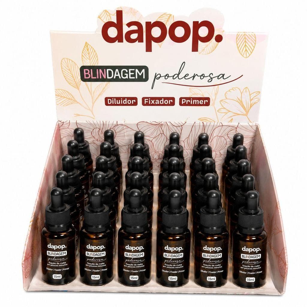 Blindagem de Maquiagem Dapop | Blindagem Poderosa| Diluidor Fixador e Prime
