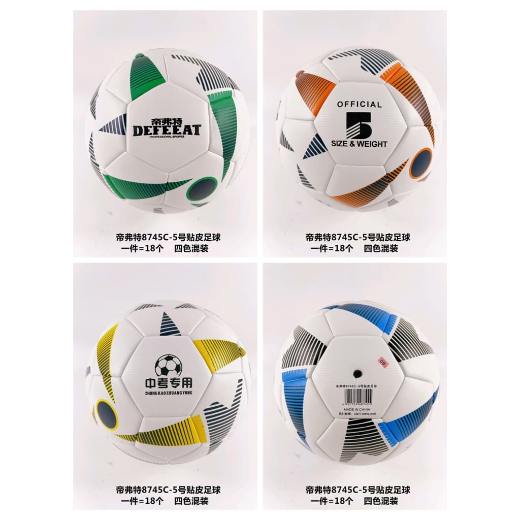 Divert Futebol Genuíno Crianças Alunos da Escola Primária No. 5 especiais para exame de admissão ao ensino médio bola de