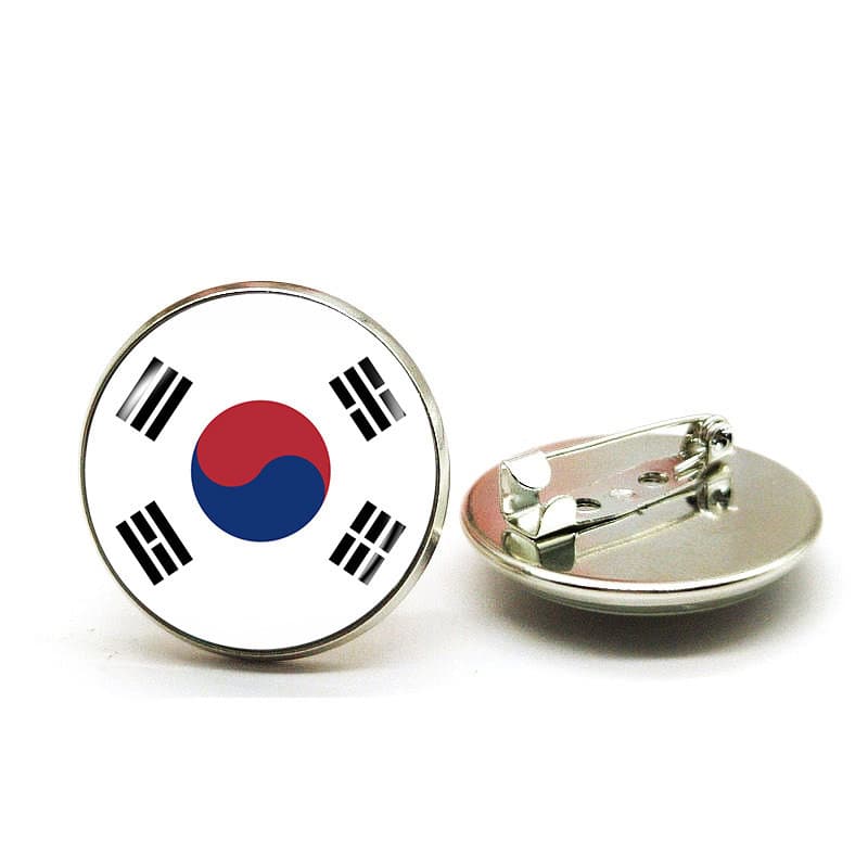 Broche Temático de Futebol 2026, Emblema de Clube de Futebol com Bandeira Nacional, Distintivo Comemorativo para Fãs 7EP