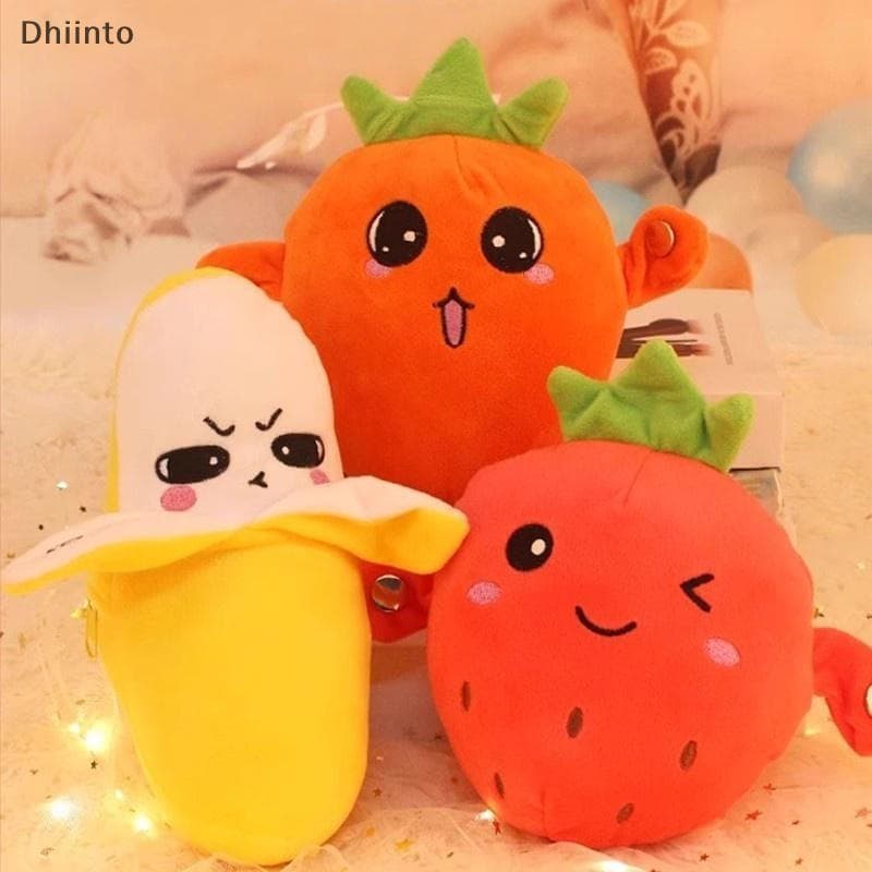 [Dhiint] 1 Peça Presente De Natal Banana Bebê Batimento Detecção Criativa Fruta Novidade Pai-Filho Musical Interativo Pi