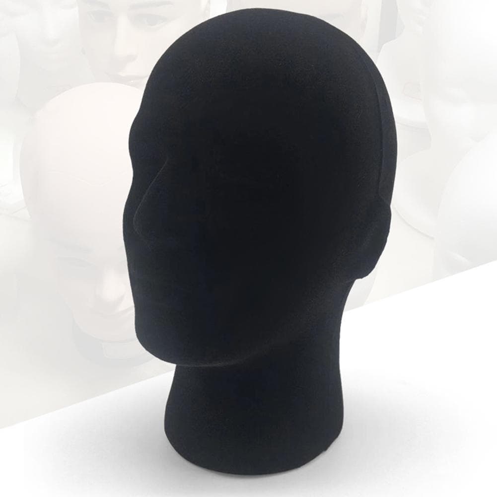 Cabeça De Manequim Masculina Para Perucas De Cabelo , Estação De Exibição De Óculos , Leve E Durável