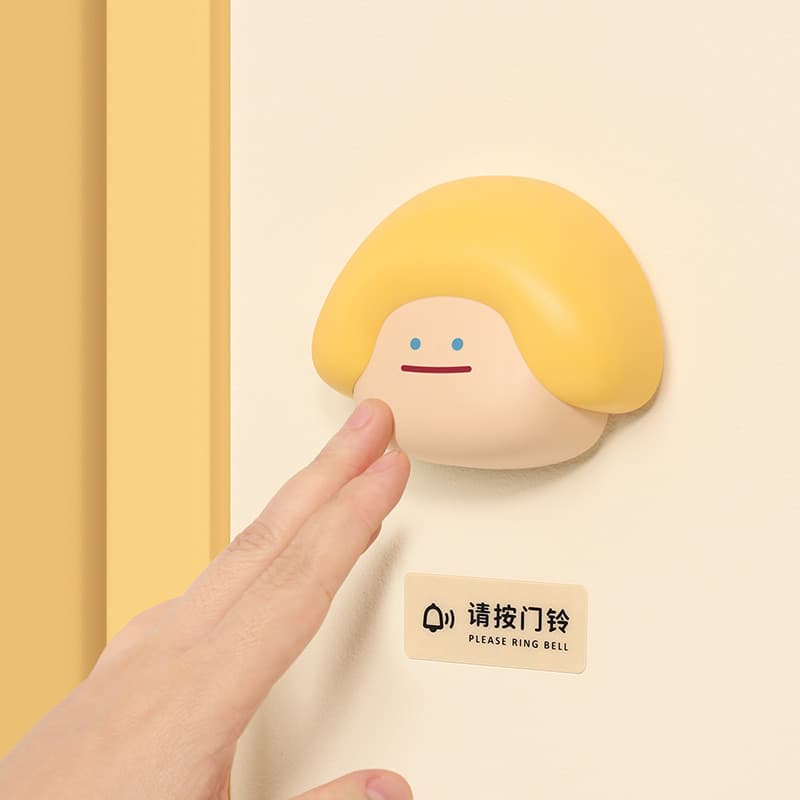 MUID novo estilo campainha de entrada doméstica sem fio idosos Pager alto Volume controle remoto eletrônico Ultra-longa