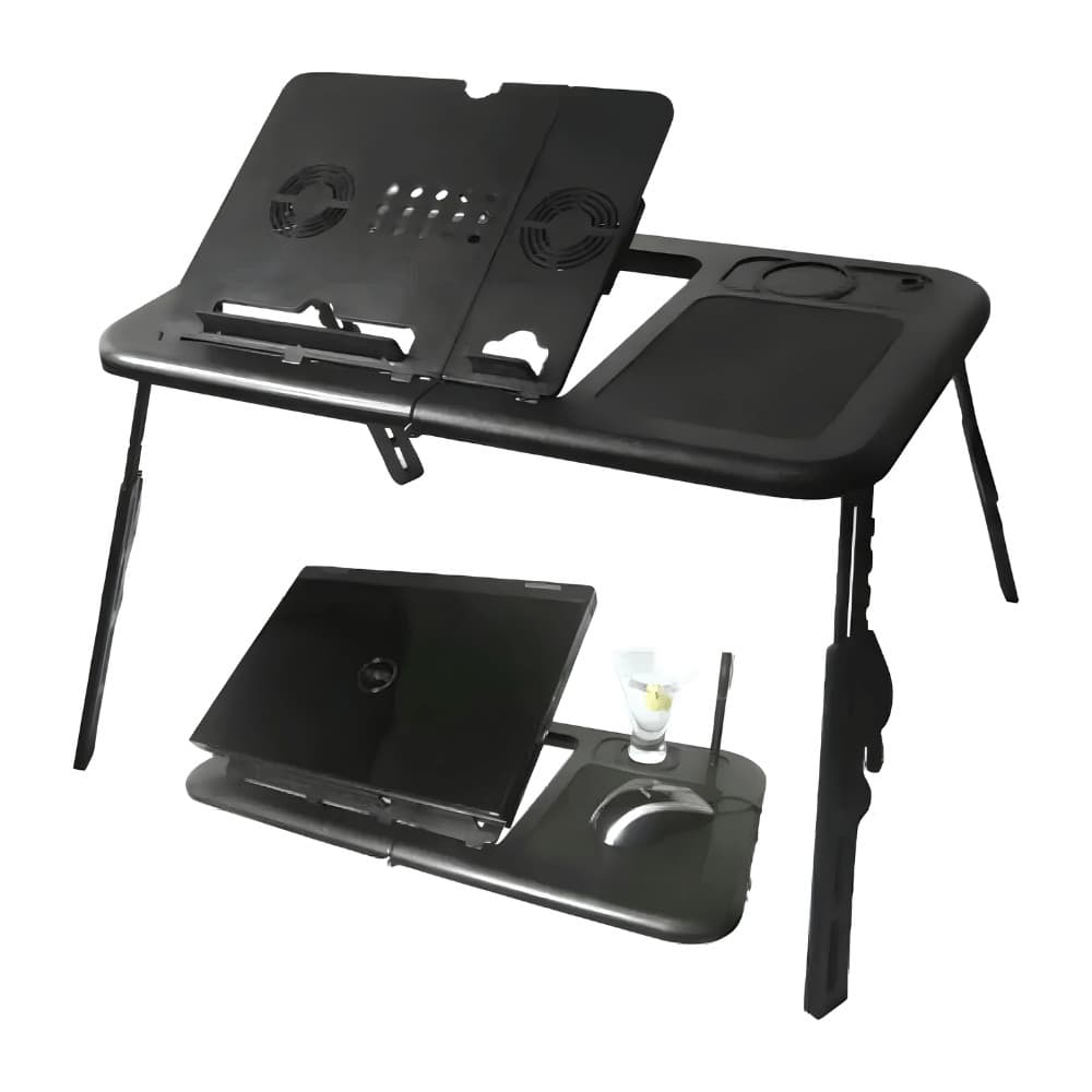 Mesa suporte de Notebook Portátil Com Cooler para Sala Cama MTN-888