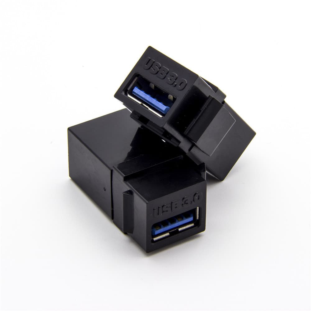 Adaptador USB padrão americano Módulo conector de fiação USB3.0 bidirecional reto