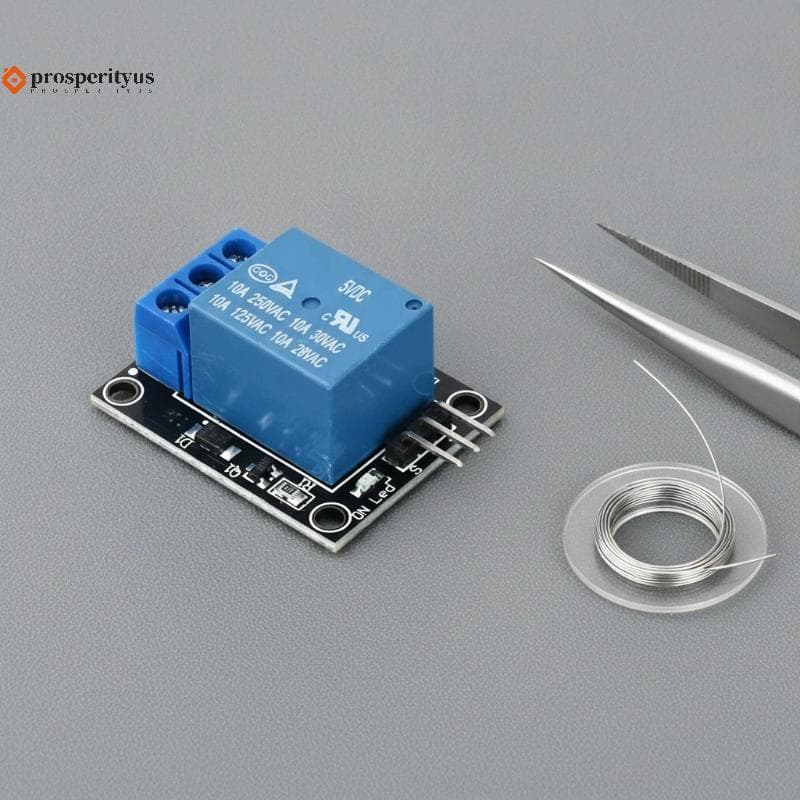 [PPTS] KY-019 5V Módulo De Relé De Gatilho De Alto Nível De Canal Único Placa Durável Para Testes De Circuito Automotivo