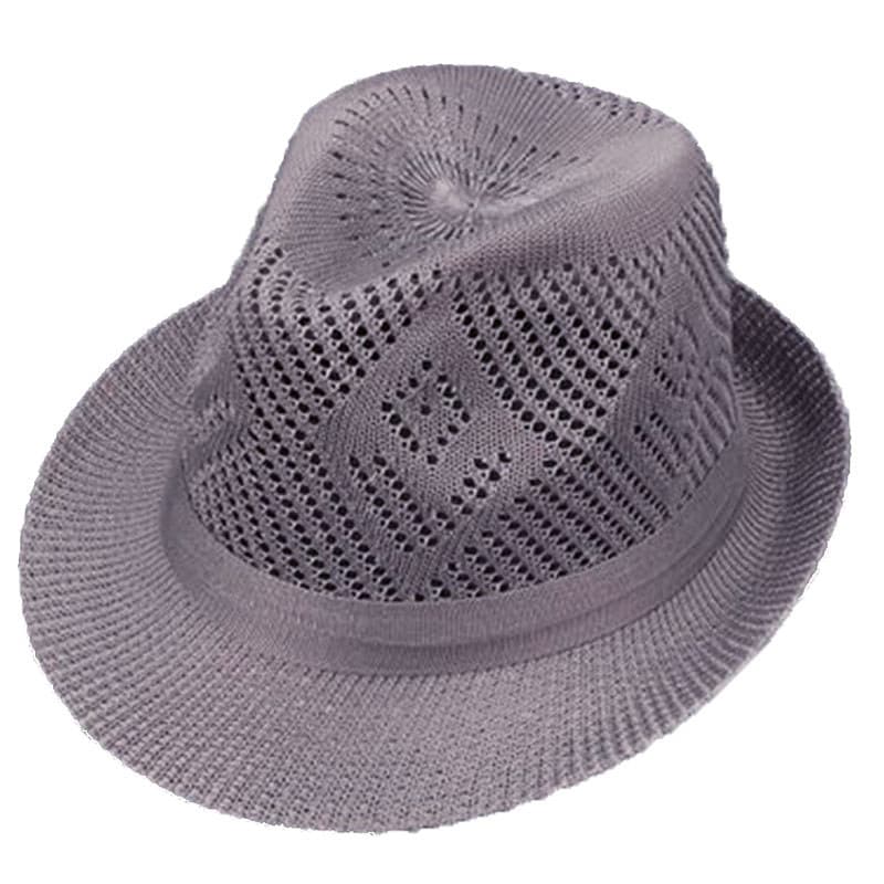 Pai verão chapéu de sol Casual masculino palha chapéu de palha Jazz praia chapéu de meia-idade idosos chapéu pai legal c