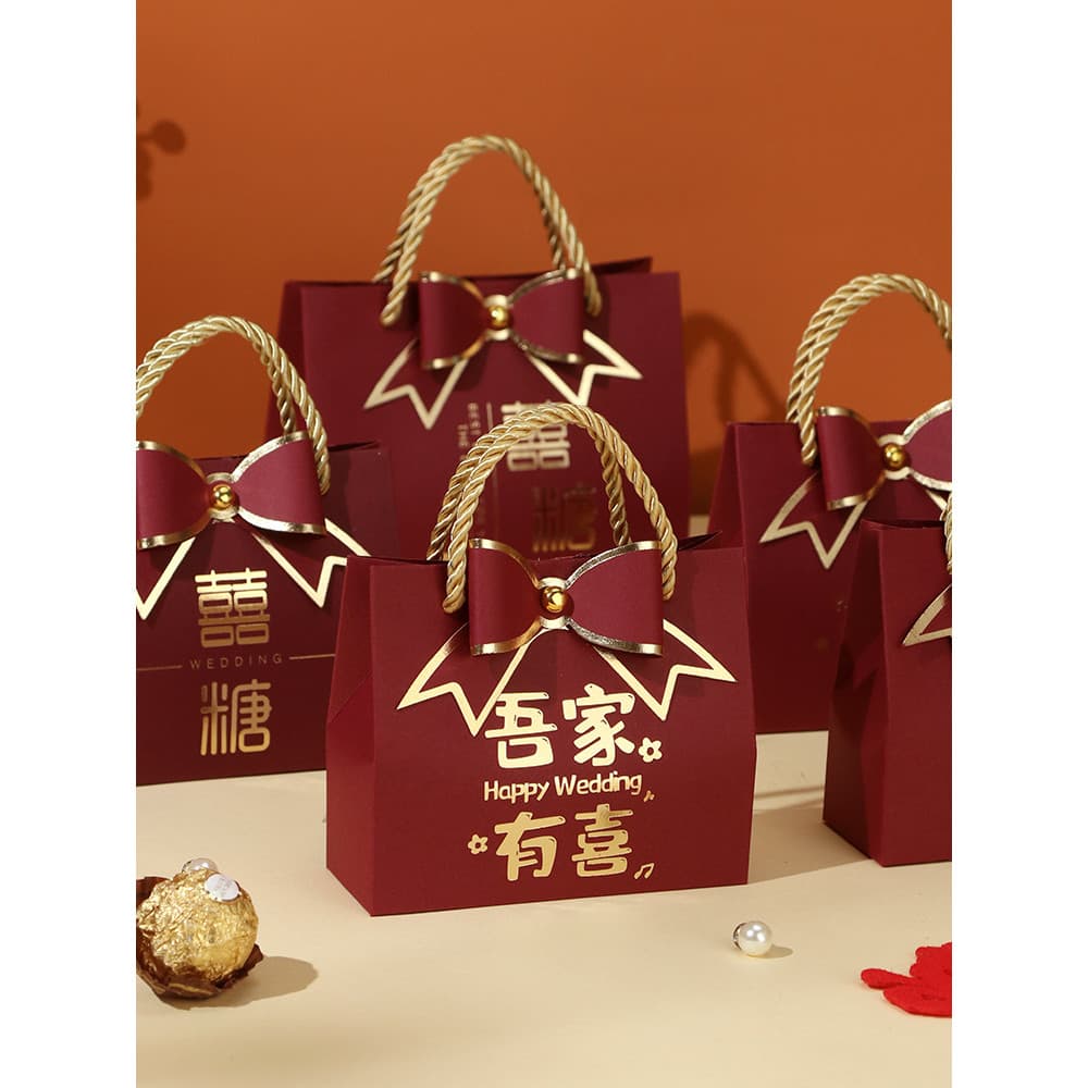Caixa de doces de casamento 2026 novo estilo caixa de doces especial de casamento noivado retorno presente embalagem de