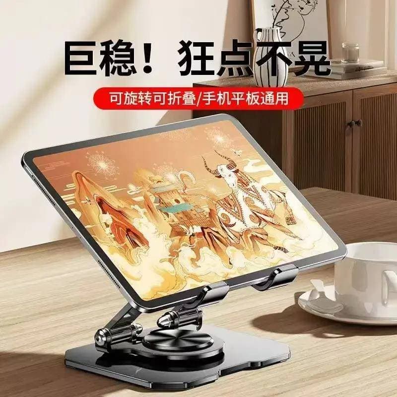 Suporte para Tablet Desktop ipad Universal todo em Metal suporte giratório oco dissipação de calor dobrável suporte preg