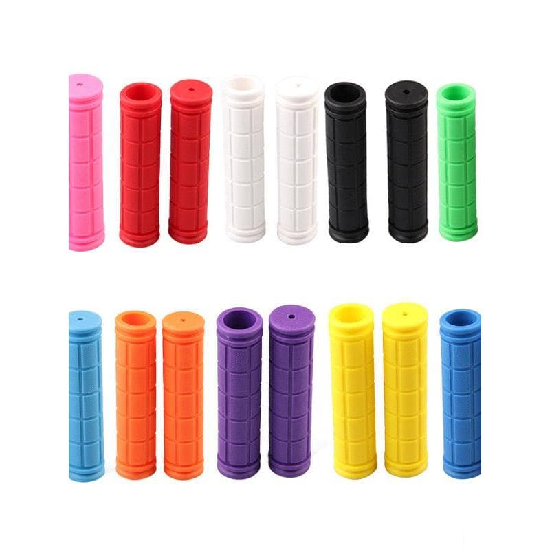 Capa para guidão de bicicleta, cor de borracha macia, luvas para guidão de bicicleta, acessórios antiderrapantes para an