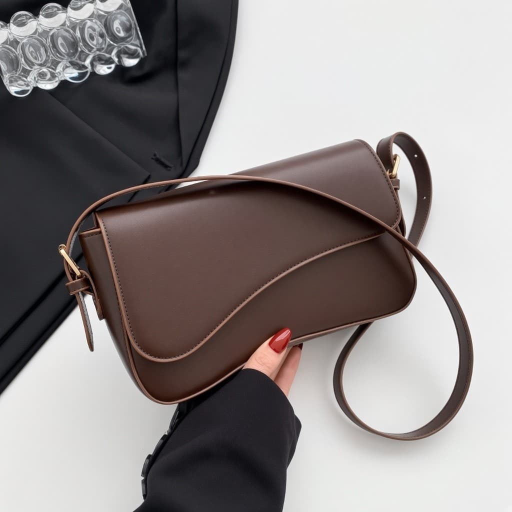 Bolsa Feminina de Ombro Alça Regulável Elegante Confortável Envio Imediato