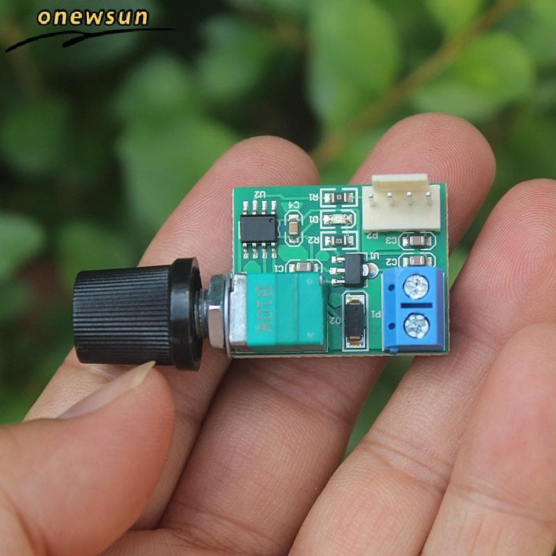 Controlador De Velocidade PWM Do Regulador Ventilador DC12V Com Interruptor Único Canal 4 Pinos Baixa Potência Mudo Forp