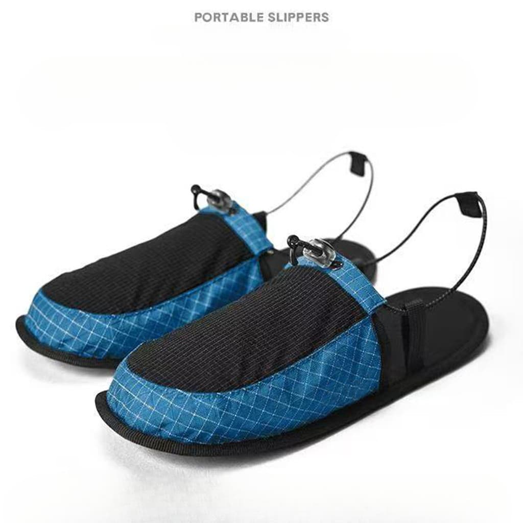 Chinelos portáteis ultraleves, dobráveis e antiderrapantes para viagens ao ar livre, trekking em riachos, camping, praia