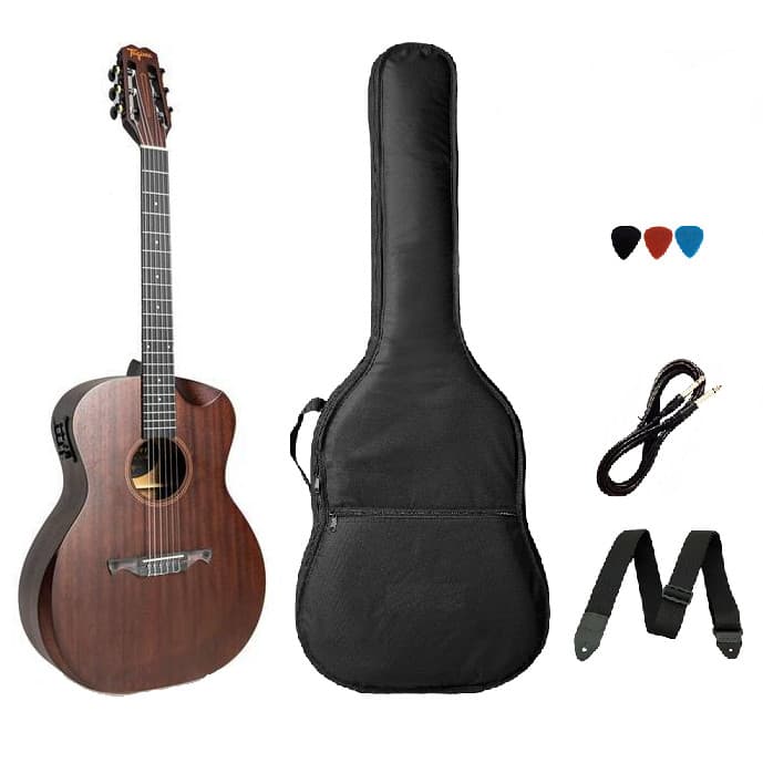 Kit Violão Nylon Elétrico Tagima Kentucky Gran Reserva